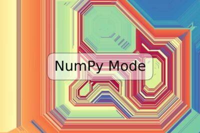 NumPy Mode
