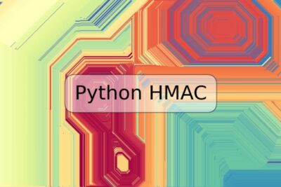 Python HMAC