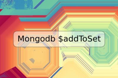 Mongodb $addToSet