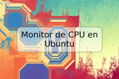 Monitor de CPU en Ubuntu