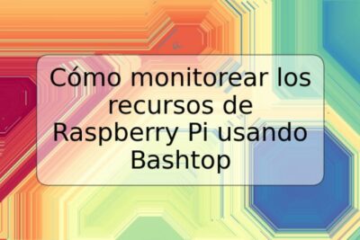 Cómo monitorear los recursos de Raspberry Pi usando Bashtop