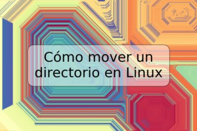 Cómo mover un directorio en Linux