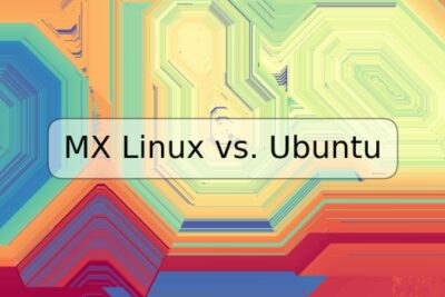 MX Linux vs. Ubuntu