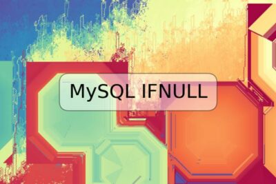 MySQL IFNULL