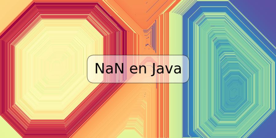 NaN en Java