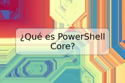 ¿Qué es PowerShell Core?