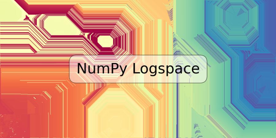 NumPy Logspace