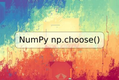 NumPy np.choose()