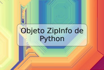 Objeto ZipInfo de Python