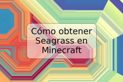 Cómo obtener Seagrass en Minecraft