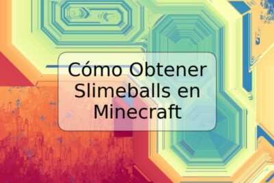 Cómo Obtener Slimeballs en Minecraft