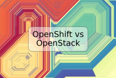 OpenShift vs OpenStack