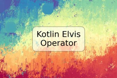 Kotlin Elvis Operator