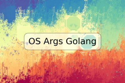 OS Args Golang