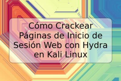 Cómo Crackear Páginas de Inicio de Sesión Web con Hydra en Kali Linux