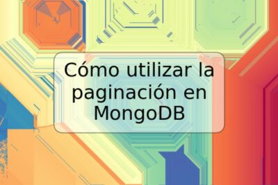 Cómo utilizar la paginación en MongoDB