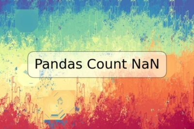 Pandas Count NaN