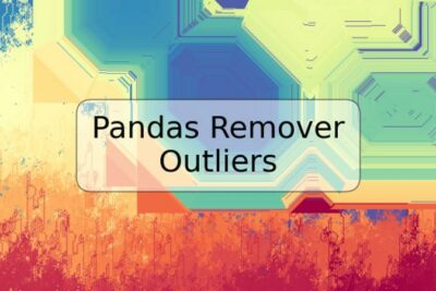 Pandas Remover Outliers