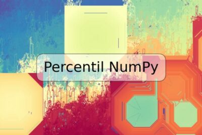 Percentil NumPy