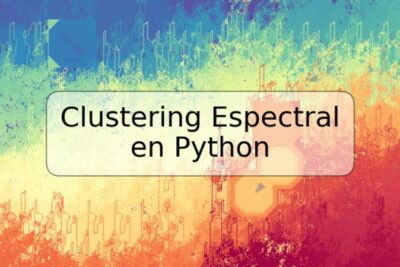 Clustering Espectral en Python