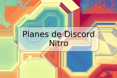 Planes de Discord Nitro