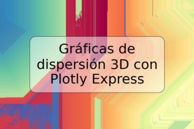 Gráficas de dispersión 3D con Plotly Express