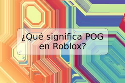 ¿Qué significa POG en Roblox?