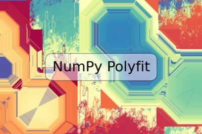NumPy Polyfit