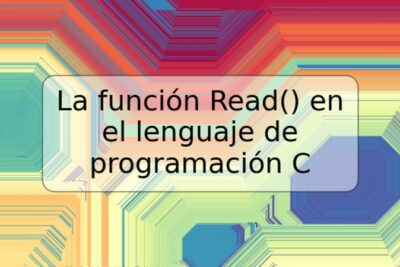La función Read() en el lenguaje de programación C