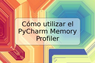 Cómo utilizar el PyCharm Memory Profiler