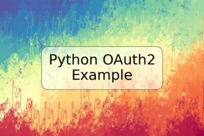 Python OAuth2 Example