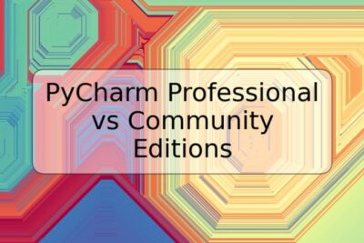 PyCharm Professional vs Community Editions