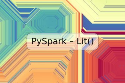 PySpark – Lit()