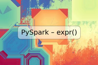 PySpark – expr()