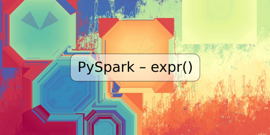 pyspark-expr-trspos