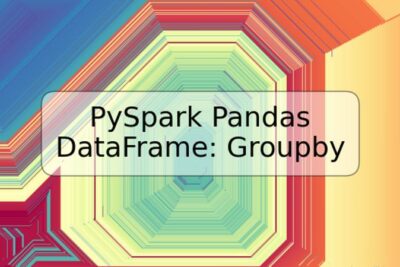 PySpark Pandas DataFrame: Groupby