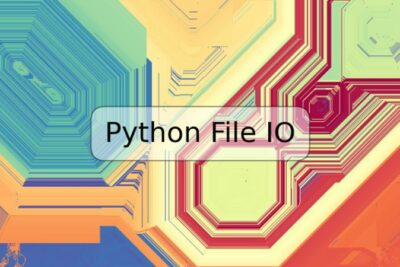 Python File IO