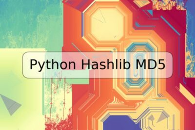 Python Hashlib MD5