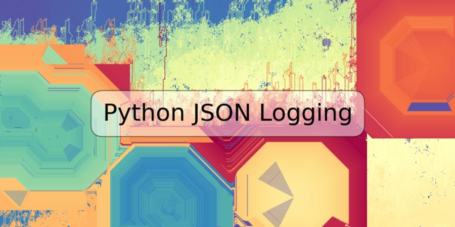 Python JSON Logging