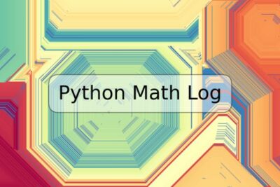 Python Math Log