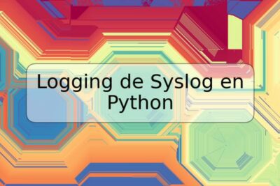 Logging de Syslog en Python