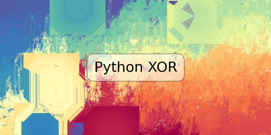 Python XOR