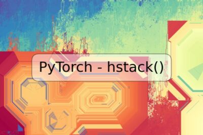 PyTorch - hstack()