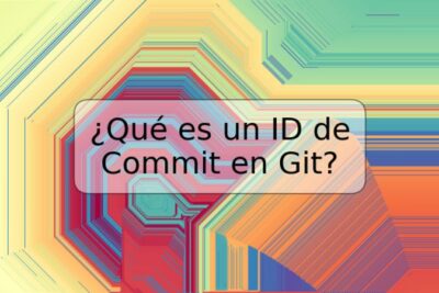 ¿Qué es un ID de Commit en Git?