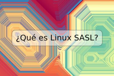 ¿Qué es Linux SASL?