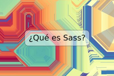 ¿Qué es Sass?