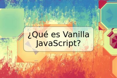 ¿Qué es Vanilla JavaScript?