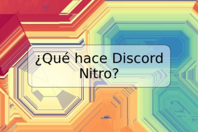 ¿Qué hace Discord Nitro?