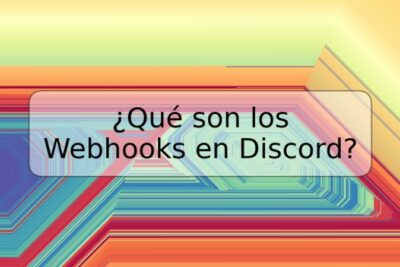 ¿Qué son los Webhooks en Discord?