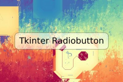 Tkinter Radiobutton